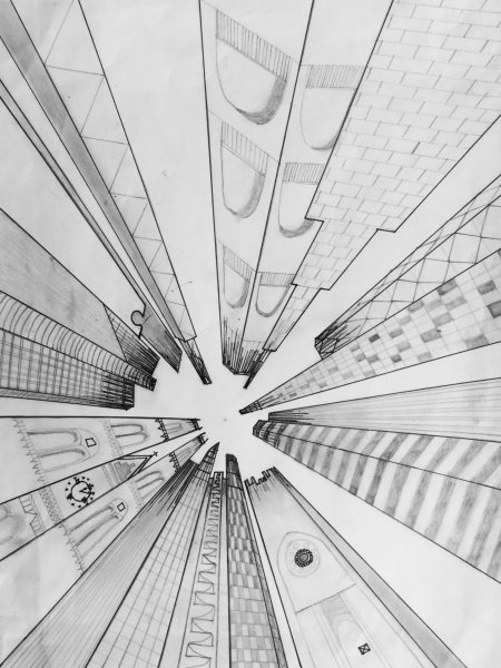 Одноточечная и линейная перспектива