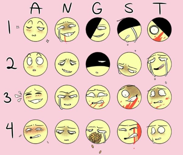 Сумасшедшие эмоции для рисования