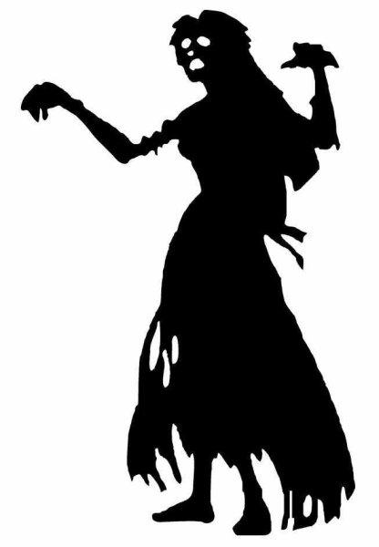 Силуэты на Хэллоуин