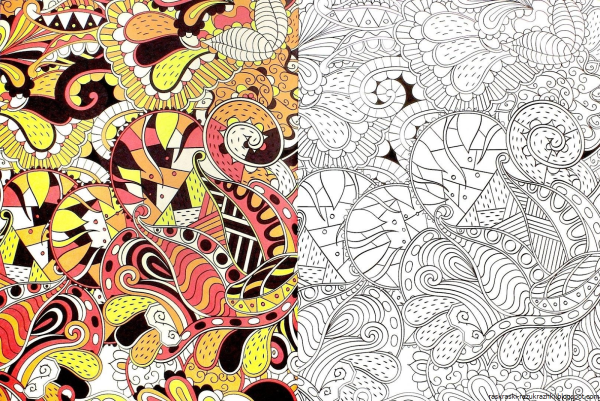 Раскраска антистресс