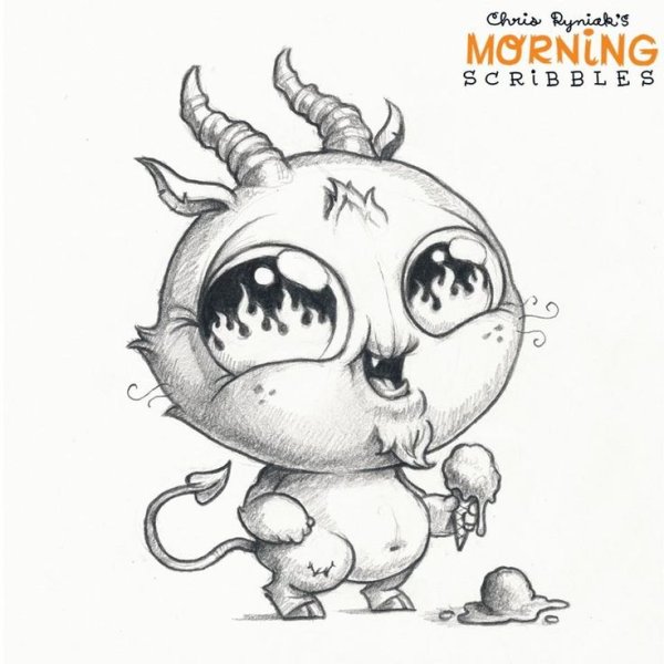 Монстрики для срисовки