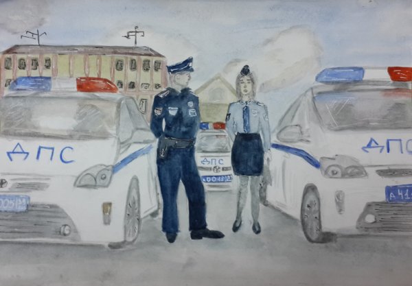 Рисунок безопасная дорога