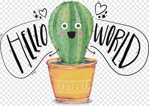 Надпись Кактус