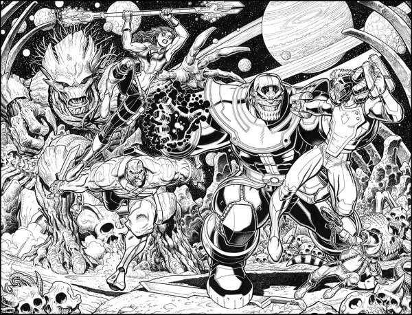 Arthur Adams рисунки Марвел