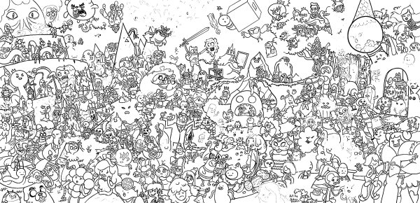 Раскраски маленькие детали