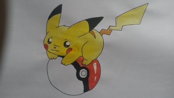 Лёгкие рисунки Пикачу