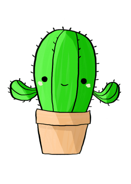 Кактус крошки Евы Спайк Кактус