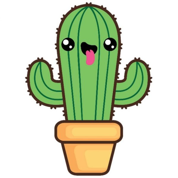 Мини карточки кактусы рисуночки