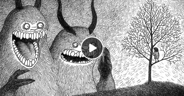 Страшные рисунки карандашом