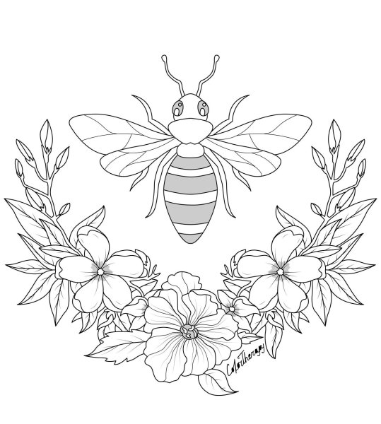 Насекомые карандашом