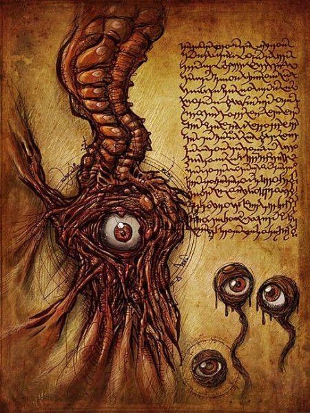 Говард Лавкрафт Некрономикон арт