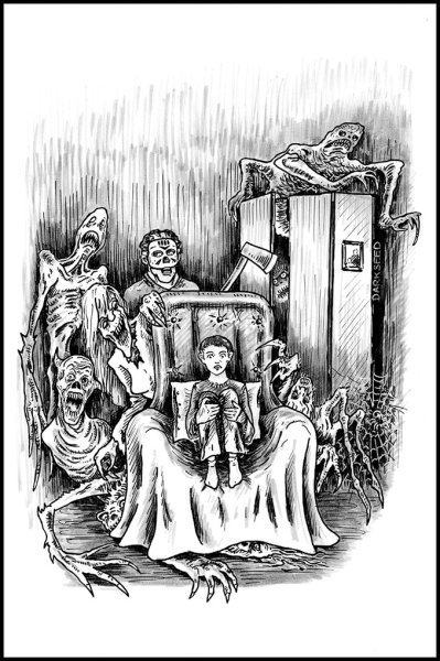 Литературные страшилки