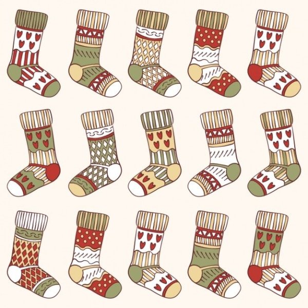 Носки иллюстрация