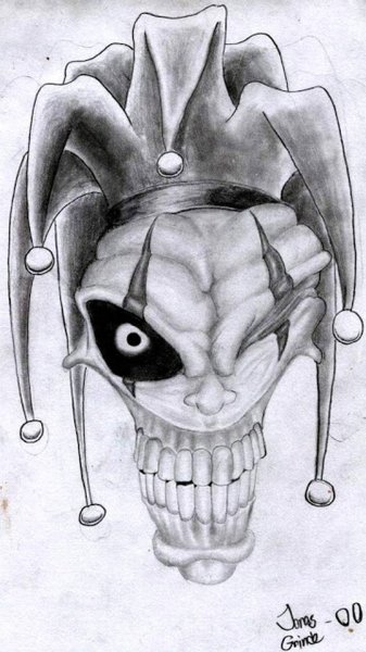 Тату Джокер Шут