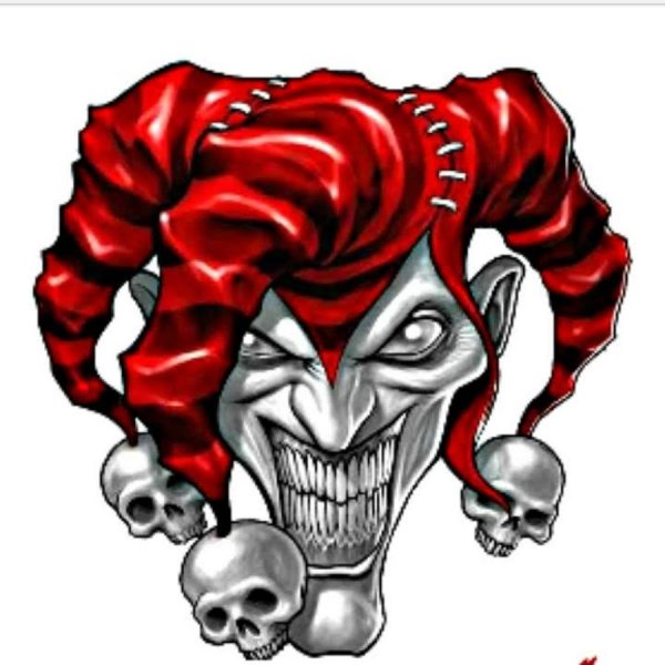 Джокер рисунок карандашом