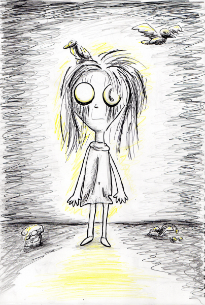 Страшные картинки для срисовки