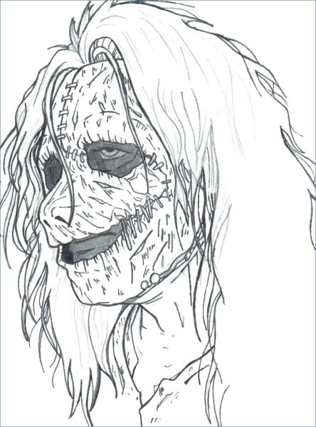 Раскраски ужасы