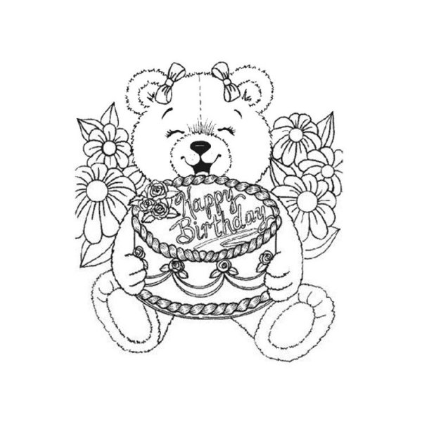 Раскраска с днем рождения бабушка