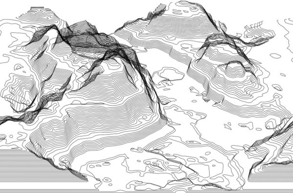 Гипсовая розетка пятилистник Академический рисунок