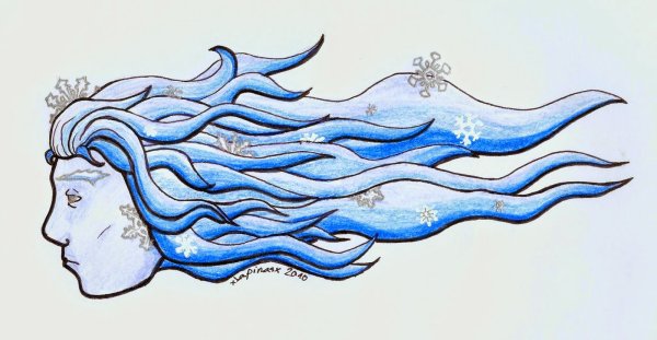 Изображение ветра в рисунке