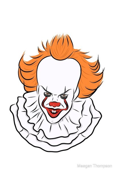 Рисунки страшные лёгкие