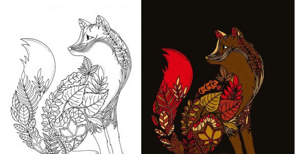 Раскраски для взрослых цветные