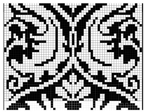 Красивые узоры для жаккарда