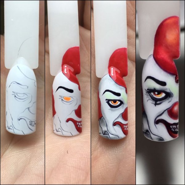 Джокер на ногтях