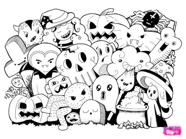 Дудлы Хэллоуин