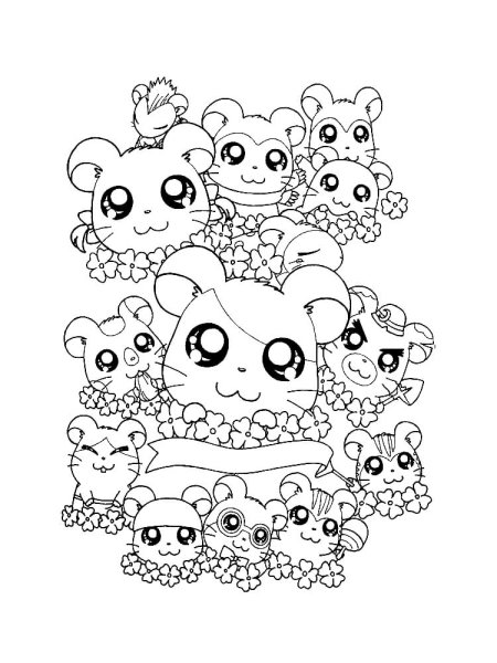 Раскраска милая