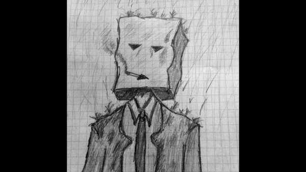 Страшные рисунки в тетради