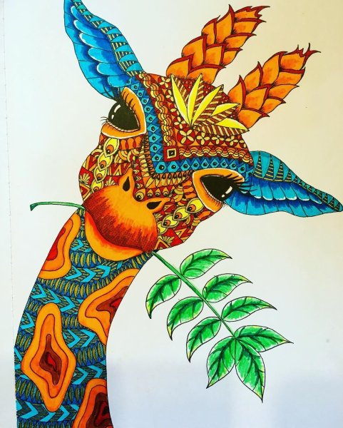 Эскизы для батика животные