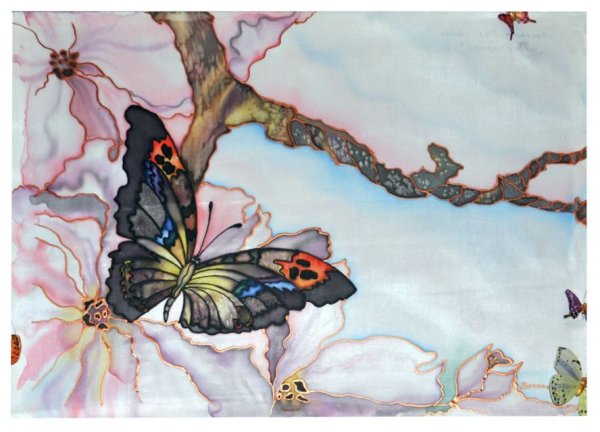 Холодный батик Япония