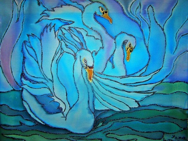 Турилова художник Владимир батик