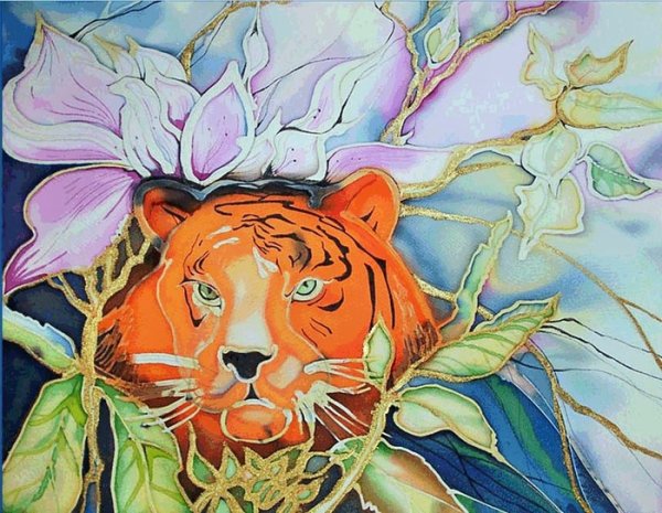 Батик Елены Широковой