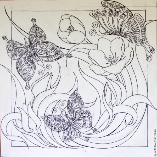 Раскраски цветов