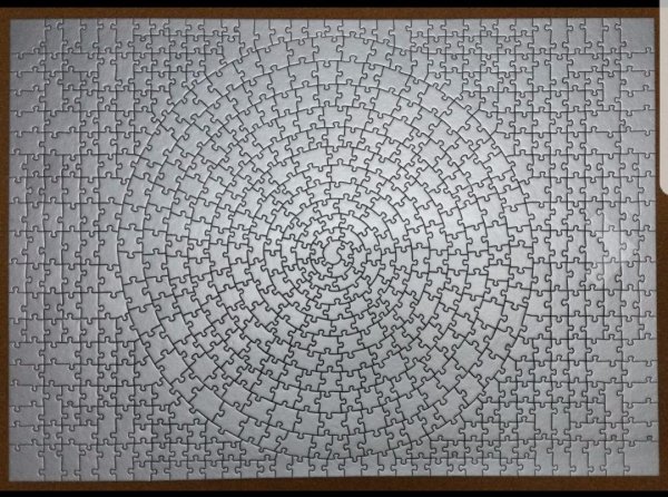 Трафарет "пазл"