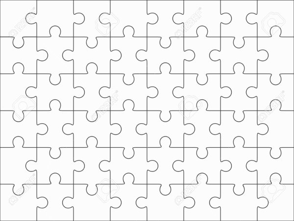 Контурные пазлы