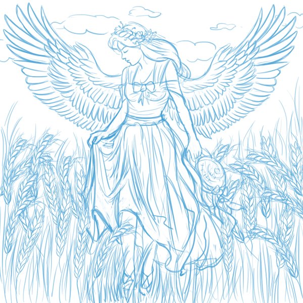 Мандала ангел-хранитель