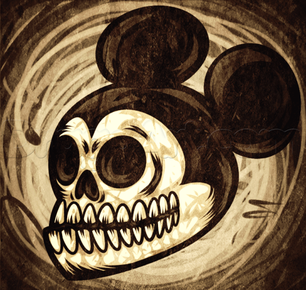 Микки скелет