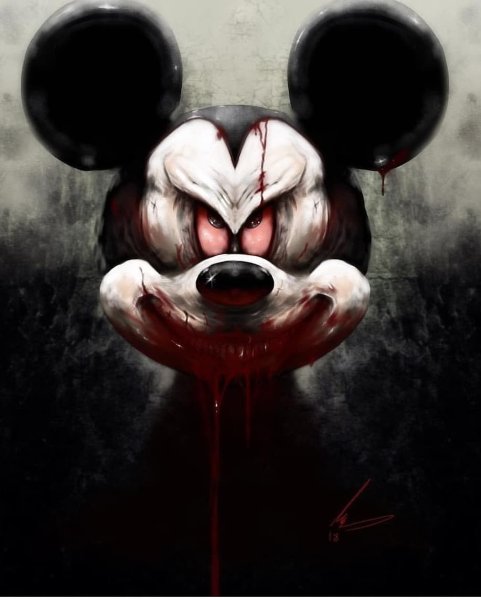 Микки Маус 1928 психоделика