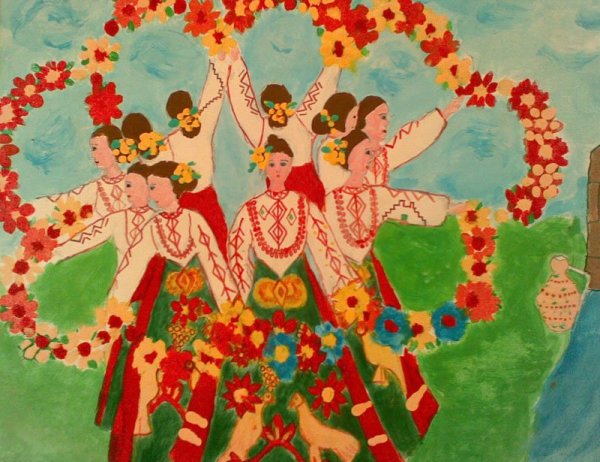 Схемы славянских хороводов