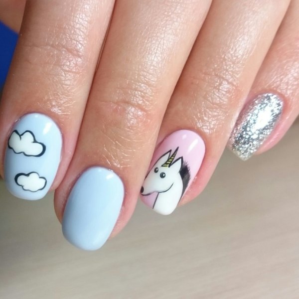 Ногти дизайн не сложный