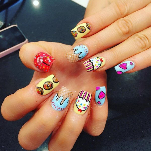 Прикольные ногти