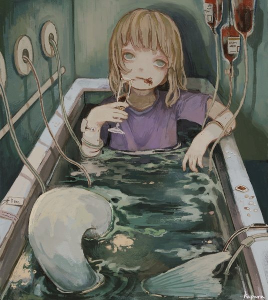 Боязнь глубины воды арт