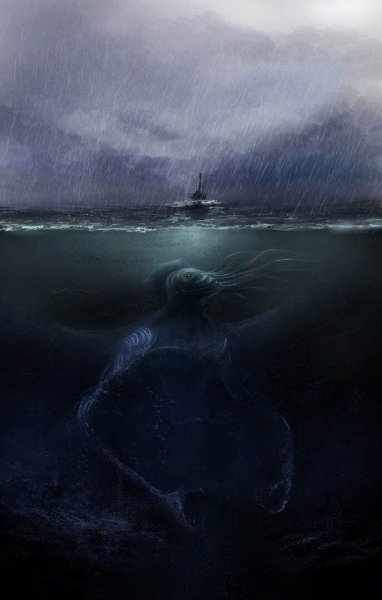 Морское чудовище Ктулху