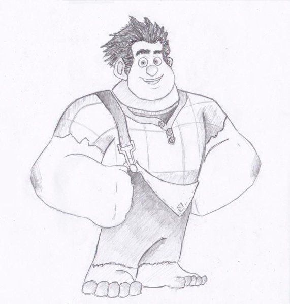 Карандаш персонаж