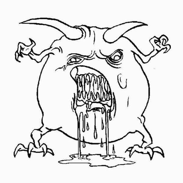 Раскраска монстры
