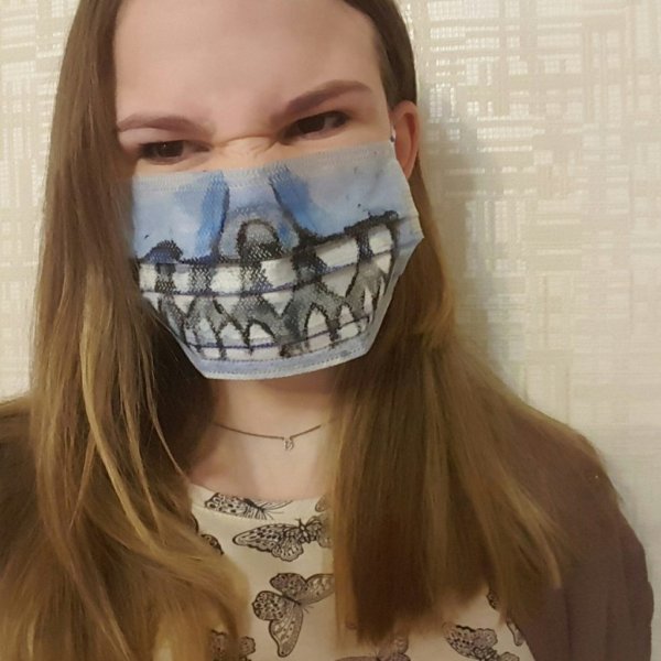 Необычные маски для лица