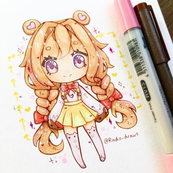 Аниме Чиби кавай Копик